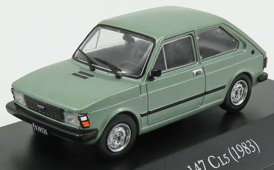 Rakuten - FIATフィアット 147 CL5 127 1983 シルバー COCHES-INOLVIDABLES-ARGENTINA-SALVAT / EDICOLA 1/43 ミニカー