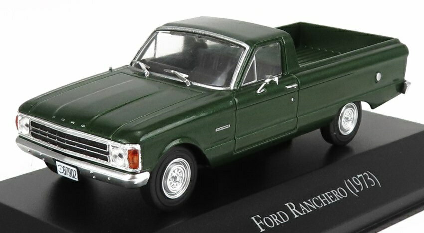 FORD USAフォードUSA RANCHERO PICKUP 1973 グリーン COCHES-INOLVIDABLES-ARGENTINA-SALVAT / EDICOLA 1/43 ミニカー