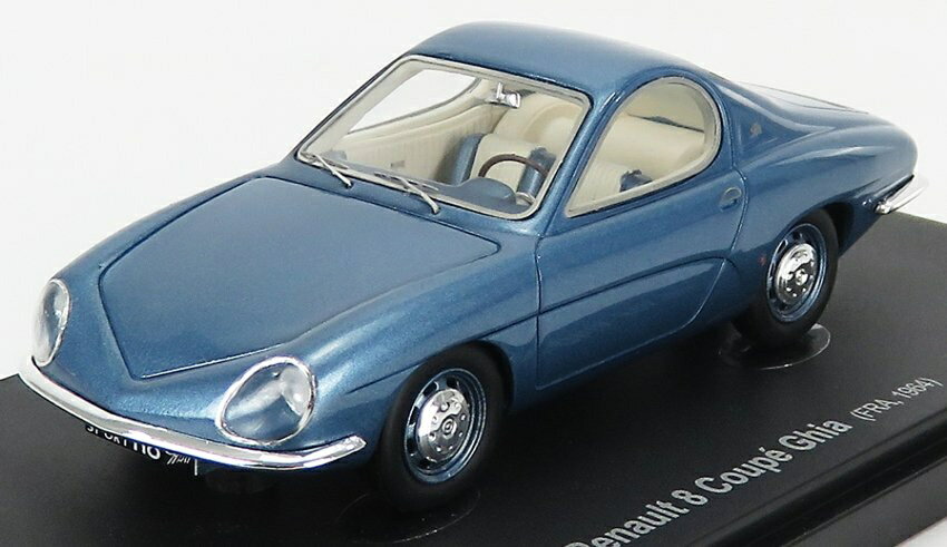 RENAULTルノー R8 COUPE GHIA FRANCE 1964 BLUE MET 333台限定 / Avenue 43 1/43 ミニカー