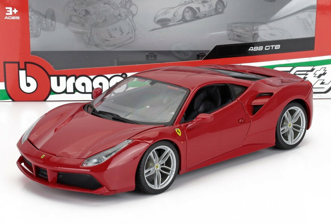 楽天市場】フェラーリ 488gtb 1／18の通販