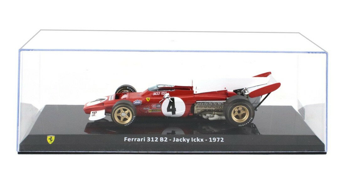Rakuten - Ferrariフェラーリ F1 312 B2 N 4 1972 JACKY ICKX RED WHITE LE-GRANDI-FERRARI-F1 COLLECTION / EDICOLA 1/24 ミニカー