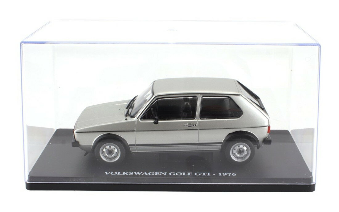 【予約】VOLKSWAGENフォルクスワーゲン GOLF GTi MKI 1976 シルバー CENTAURIA-AUTO-VINTAGE-EUROPE-COLLECTION / EDICOLA 1/24 ミニカー