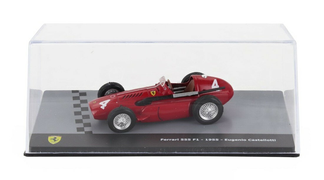 FERRARIフェラーリ F1 555 N 4 シーズン 1955 エウジェニオ カステロッティ レッド FERRARI-F1-COLLECTION / EDICOLA 1/43 ミニカー