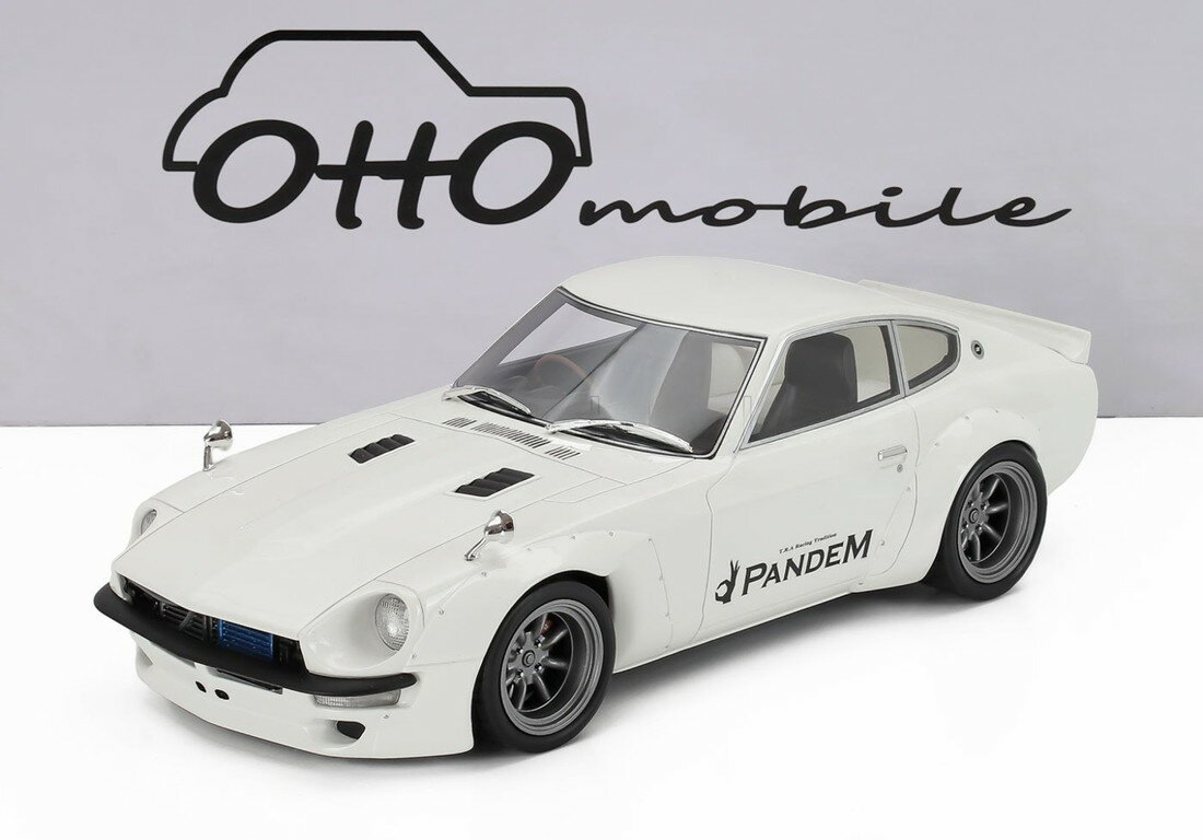 NISSANニッサン フェアレディ Z パンデム fuguZ クーペ 1972 ホワイト / OTTO-MOBILE 1/18 ミニカー