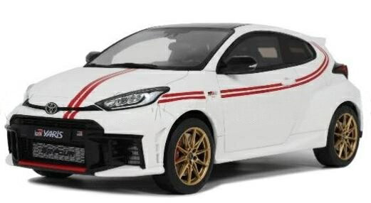 Rakuten - 【予約】2026年発売予定TOYOTAトヨタ ヤリス GR TGR イタリア リミテッドエディション 2024 ホワイト レッド / OTTO-MOBILE 1/18 ミニカー