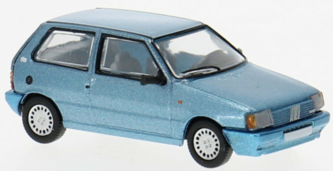 2026年発売予定FIATフィアット UNOウーノ エルバ 1983 ブルーメタリック / PREMIUM CLASSIXXS 1/87 ミニカー