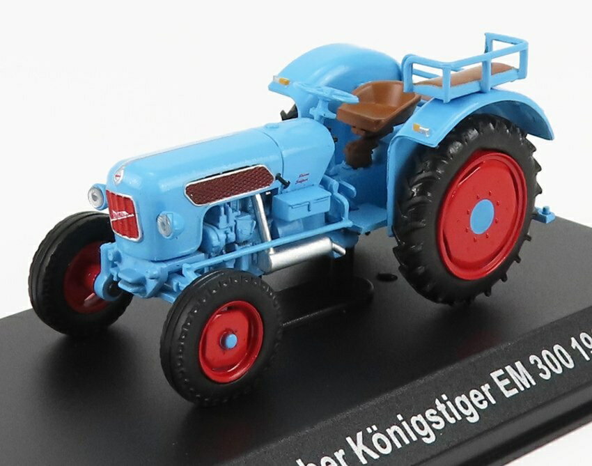 EICHERアイヒャー KONIGSTIGERケーニッヒスティーガー EM300 トラクター 1960 ライトブルー TRACTOR-HACHETTE-COLLECTION - FARM TOYS / EDICOLA 1/43 ミニカー
