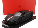 FERRARI デイトナ SP3 セリエイコナ オープンルーフ モナコ公国リバリー 16号車 シャルル・ルクレール個人車 2022 マットブラック/ BBR 1...