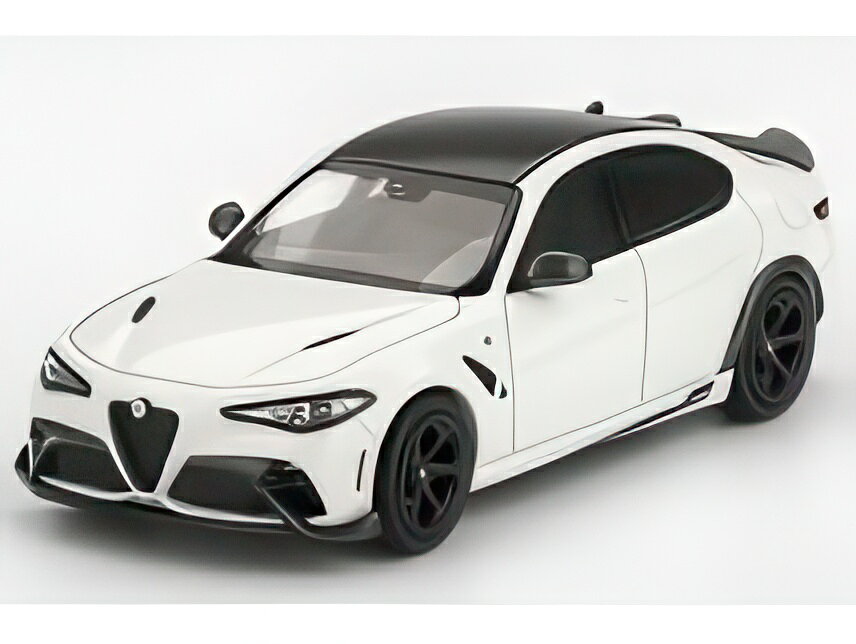 Hot Wheels - 【予約】12月以降発売予定ALFA ROMEO ジュリア GTA 2021 ホワイト ブラック/ BBR 1/64 ミニカー