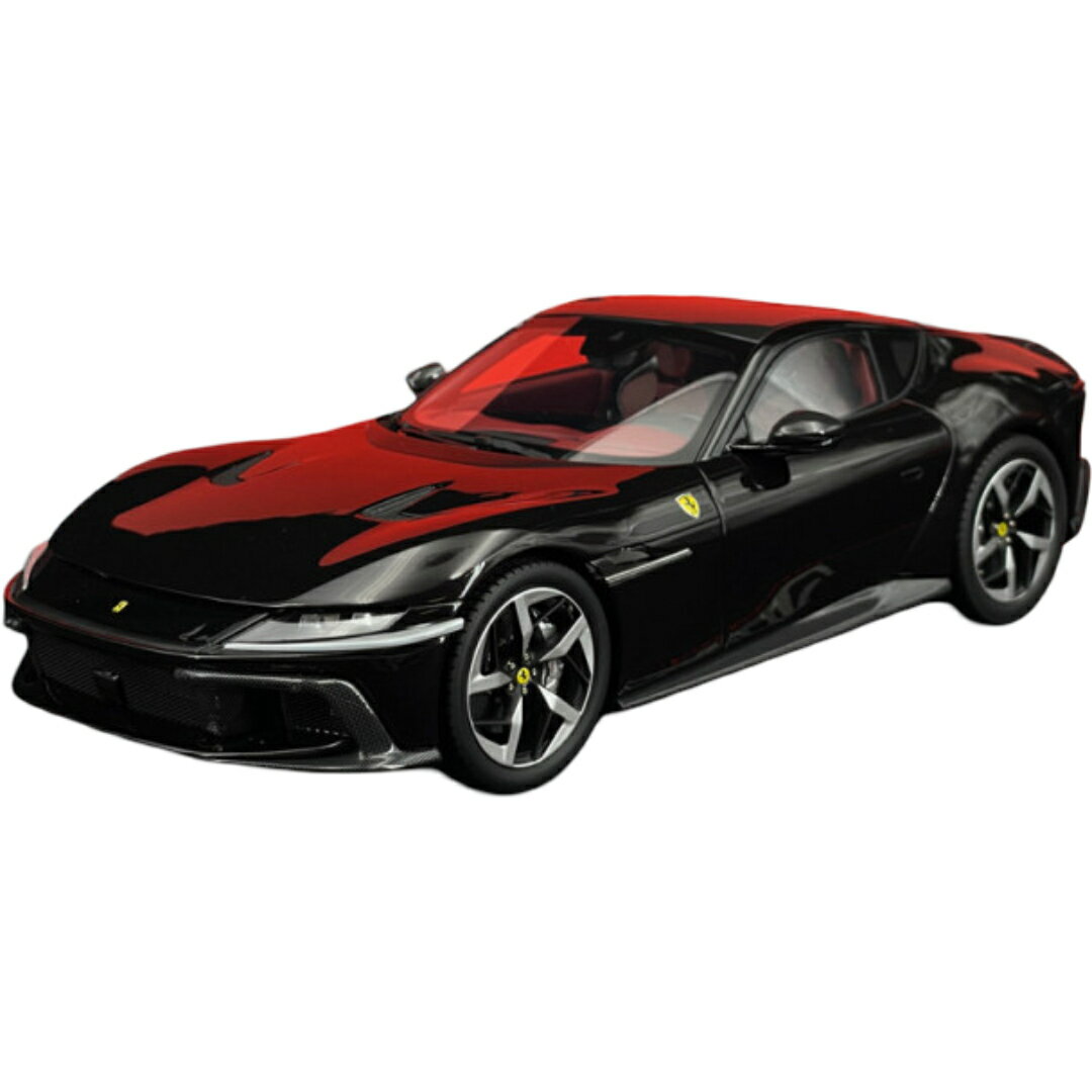 Ferrariフェラーリ 12 Cilindri Coupe 2024 Nero Purosangue / BBR 1/18 ミニカー