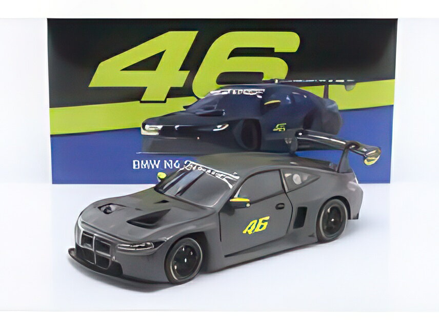 BMW - 【予約】BMW 4シリーズ M4 GT3 TEAM WRT N 46 TEST MISANO MARZO 2024 バレンティーノ・ロッシ マットグレー/ MINICHAMPS 1/18 ミニカー