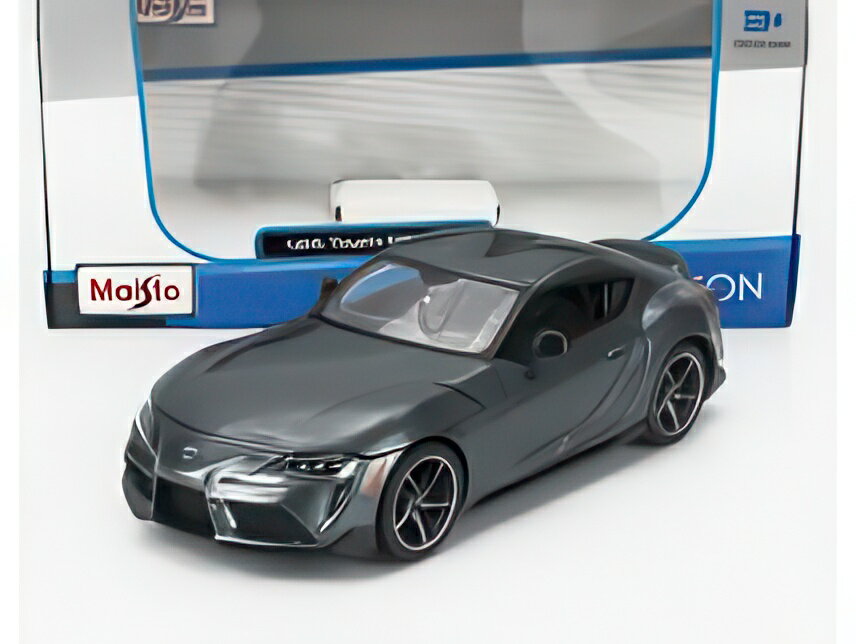 TOYOTA SUPRA GR COUPE 2022 グレー/ MAISTO 1/24 ミニカー