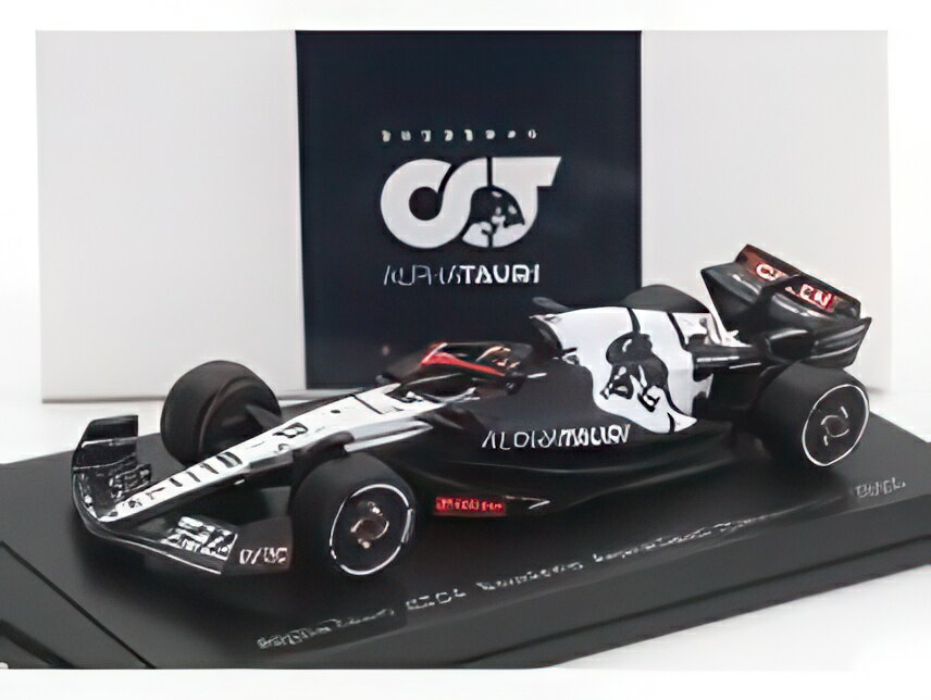 ALPHA TAURI F1 AT04 チーム アルファタウリ N 21 シーズン 2023 ニック・デ・フリース ブルー ホワイト/ Spark 1/64 ミニカー