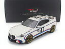 BMW 3.0 CSL クーペ チーム BMW Motorsport 50号車 Jahre M Power 2022 ホワイト/ TrueScale 1/18 TOP SPEEDミニカー