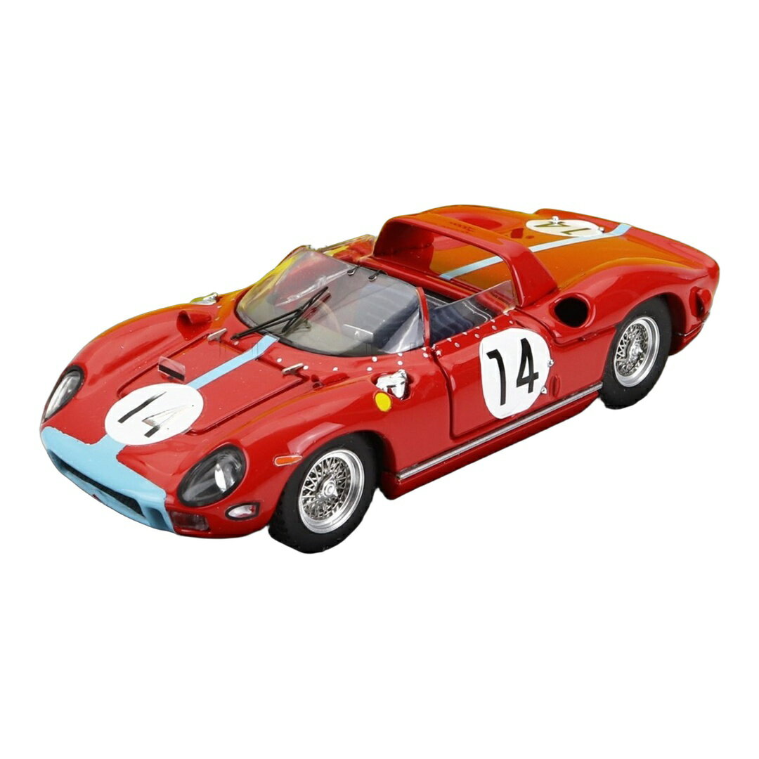 Ferrari 330P 4.0L V12 Spider 1964 Team Maranello Concessionaires No.14 2nd 24h Le Mans J / ART-MODEL 1/43 ミニカー