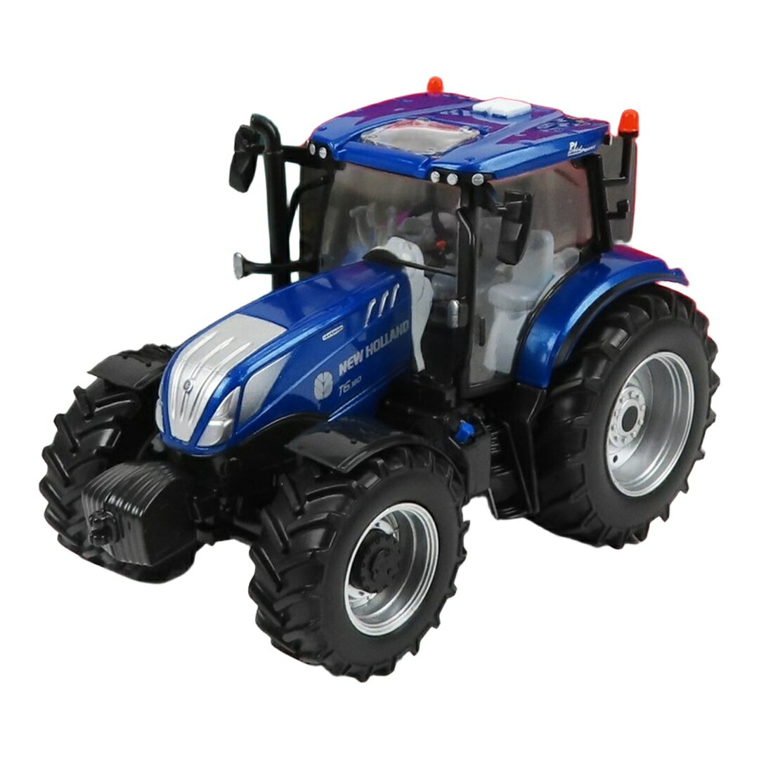 Hot Wheels - New Hollandニューホランド T6.180 トラクター ブルーパワー 2018 ブルー / BRITAINS 1/32 ミニカー 農機模型