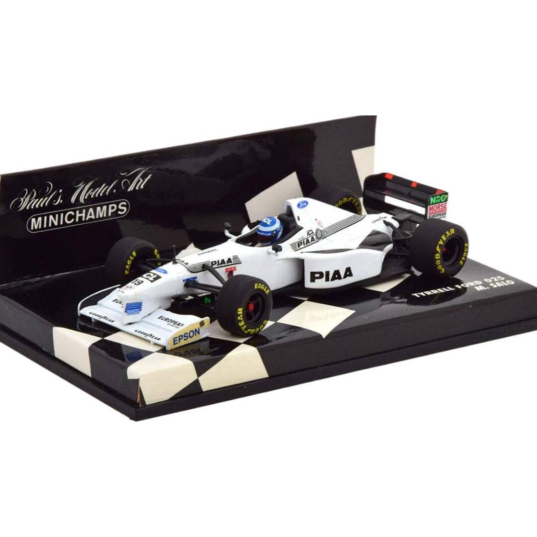 Tyrrellティレル Fordフォード 025 1997 Saloサロ with signatureサイン入り / MINICHAMPS 1/43 ミニカー
