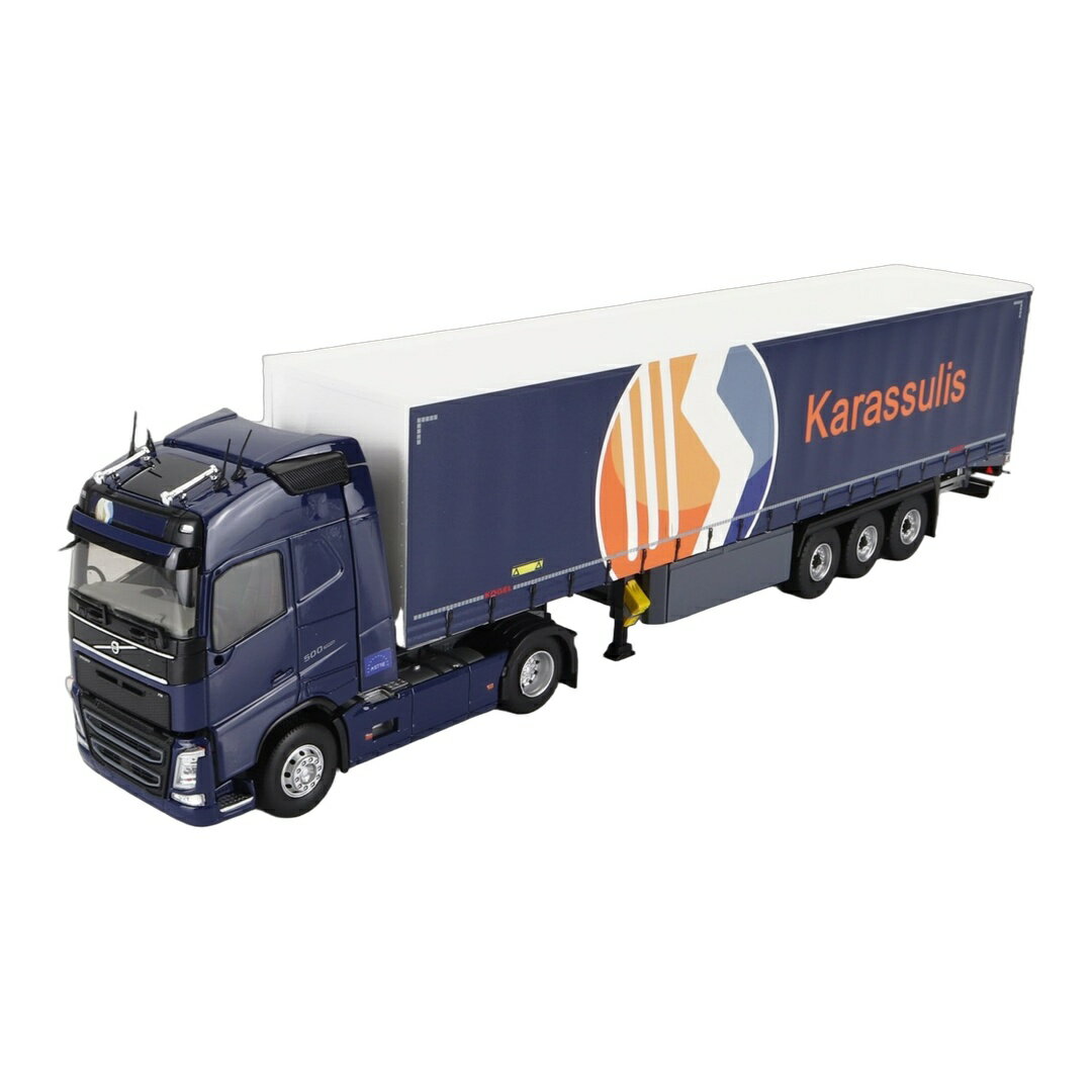 Hot Wheels - VOLVOボルボ FH4 500 2020 TRUCKトラック TELONATO KARASSULIS TRANSPORTS ブルー / ELIGOR 1/43 トラック商用車