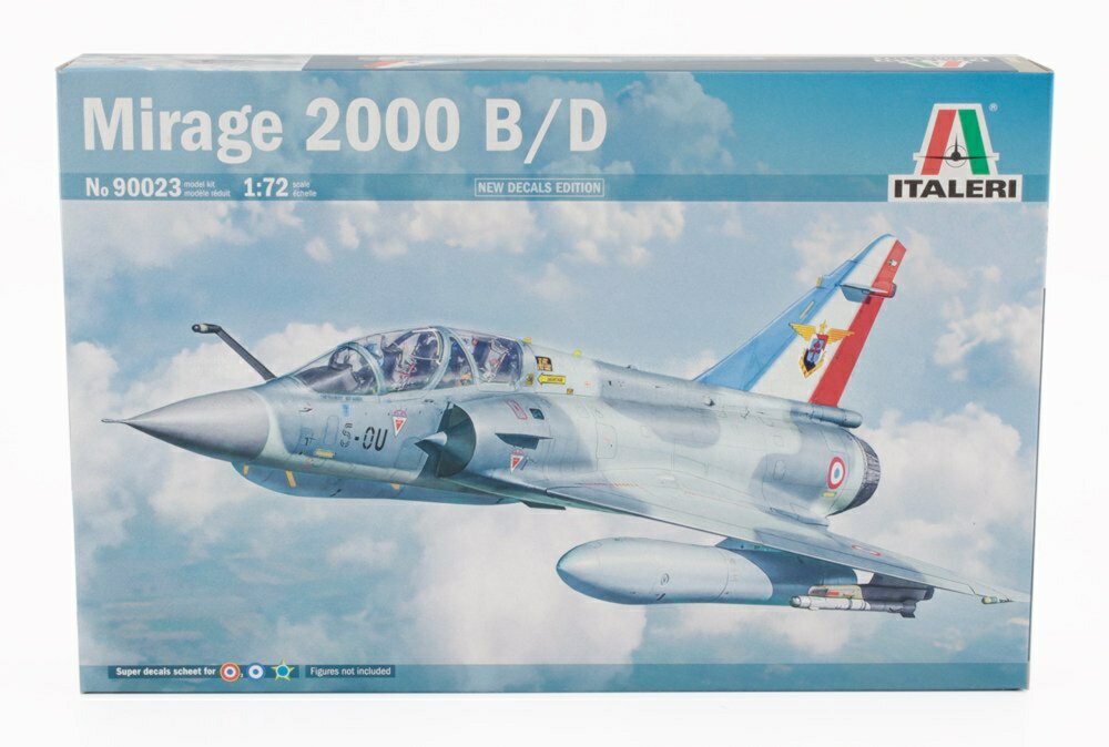 Hot Wheels - Dassaultダッソー Mirageミラージュ 2000 B/D フランス空軍 1985 #5-OU プラモデル / ITALERI 1/72 ミニカー ミリタリー模型