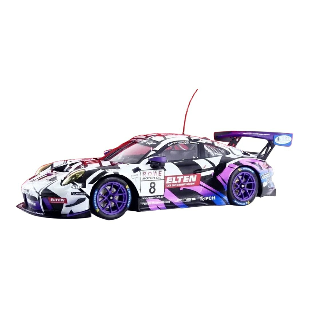 ポルシェ 911 GT3 R #8 ニュルブルクリンク 2019 ホワイト / IXO 1/18 ミニカー