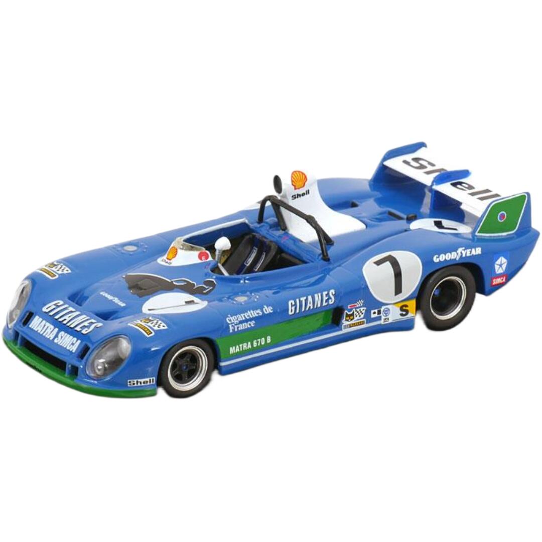 Matraマトラ 670B Winner 24h Le Mansルマン 1974 Pescarolo Larrousse / IXO 1/43 ミニカー