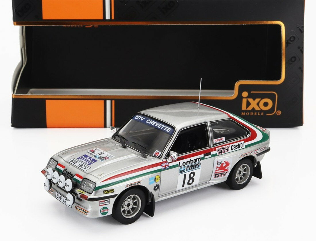 ��ͽ��� Vauxhall�ܥ����ۡ��� Chevette�����٥å� HSR night version No.18 Rally RAC Lombard 1980 Jimmy McRae M / IXO 1/43 �ߥ˥���