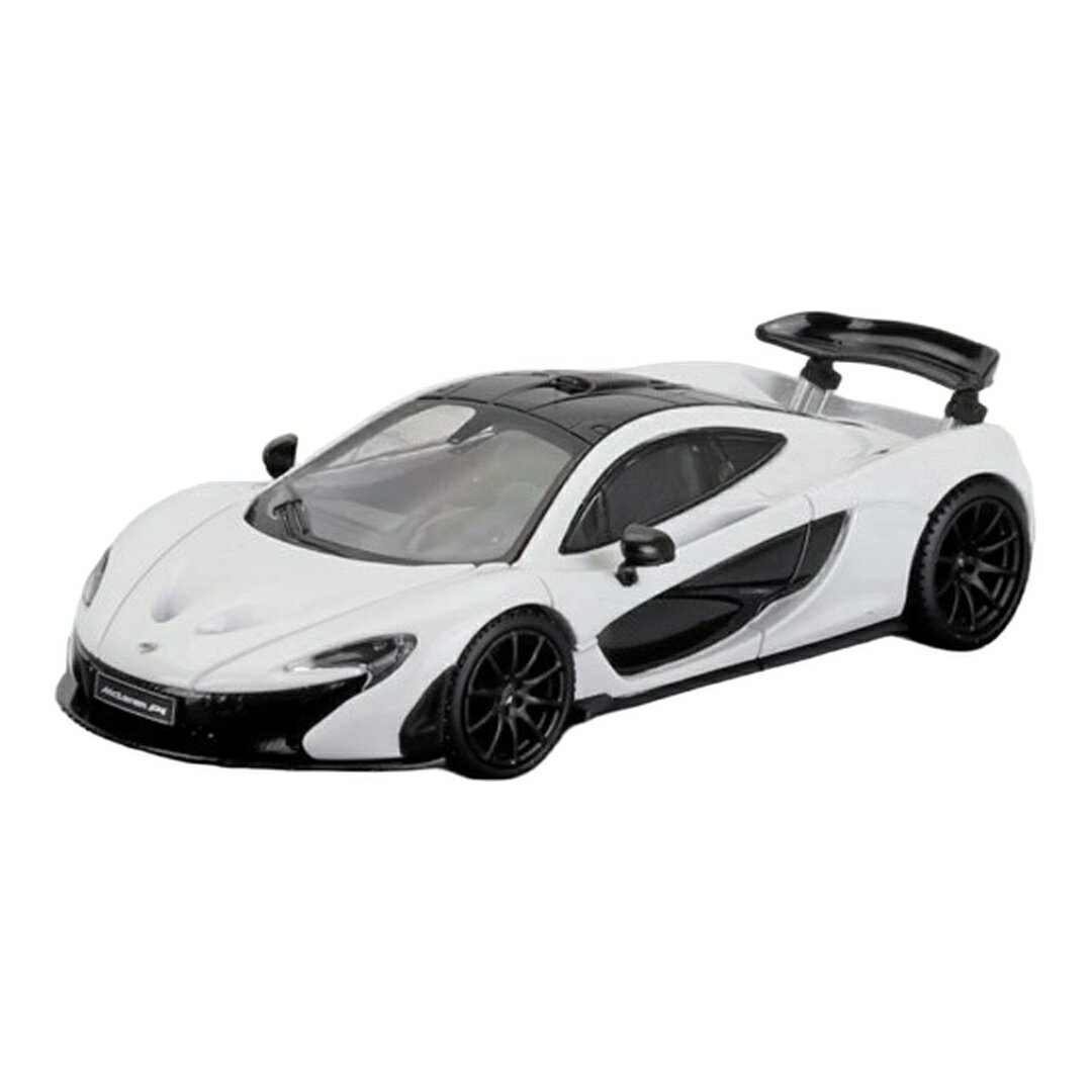 乐天商城 - McLarenマクラーレン P1 2013 ホワイト ブラック / LCD 1/64 ミニカー