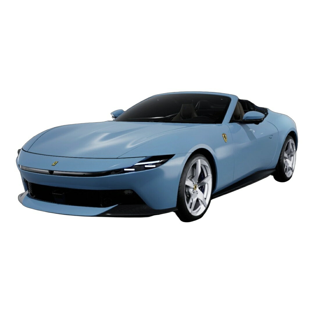 【予約】2026年発売予定 FERRARIフェラーリ AMALFI SPIDERアマルフィスパイダー 2025 AZZURRO LA PLATA LIGHT BLUEライトブル / LOOKSMART 1/43 ミニカー