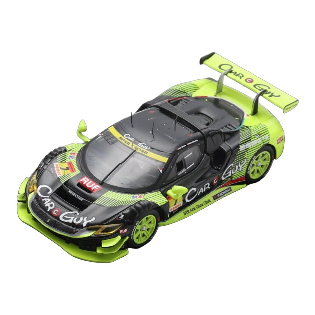 【予約】2026年発売予定 FERRARI 296 GT3 3.0L TWIN TURBO V6 2025 TEAM CARGUY MKS RACING No.7 3rd GT / LOOKSMART 1/64 ミニカー