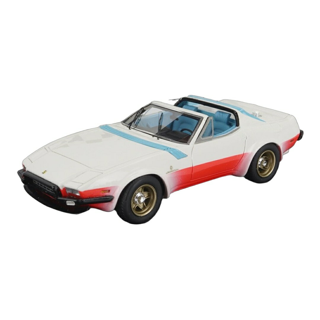 【予約】 Ferrariフェラーリ 365 GTB/4 NART Spiderスパイダー Open Michelottiミケロッティ Pressプレス 1974 ホワイト レッド / Matrix 1/43 ミニカー