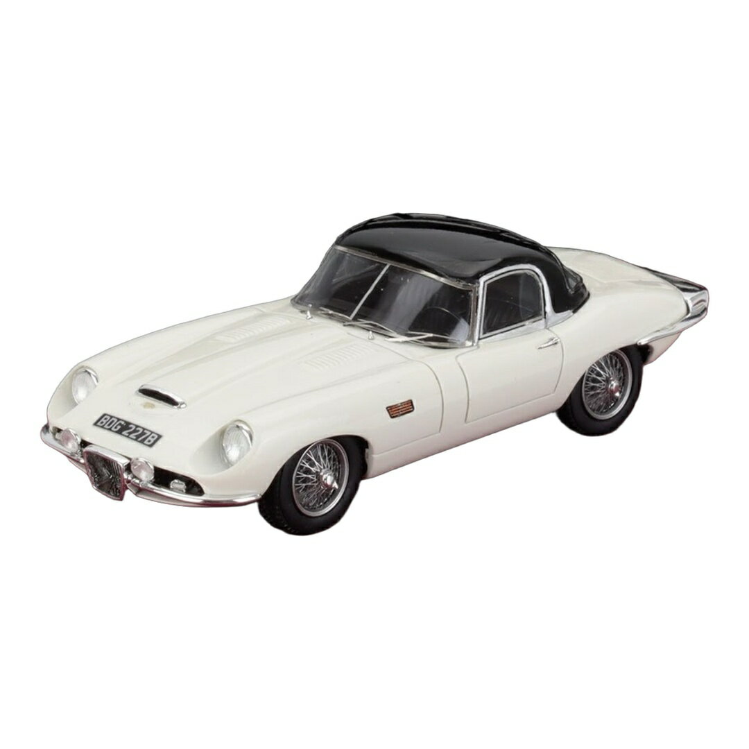 【予約】 JAGUARジャガー E TYPEイータイプ FRUAフルア ROADSTERロードスター CLOSEDクローズド 1964 WHITEホワイト 100台限定 / Matrix 1/43 ミニカー