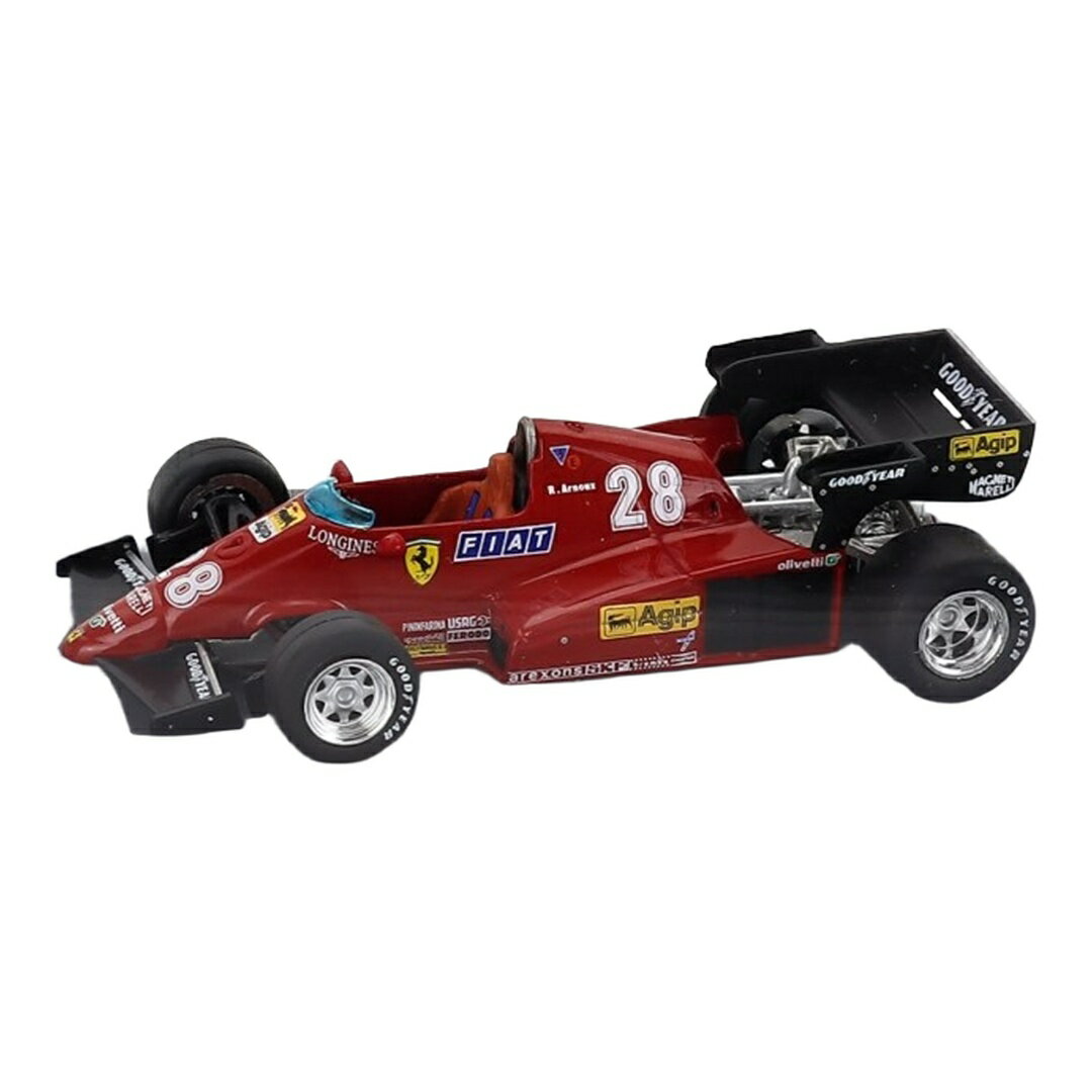 Ferrariフェラーリ 126 C3 #28 1983 Ren? Arnoux レッド Ferrari F1コレクション / EDICOLA 1/43 ミニカー