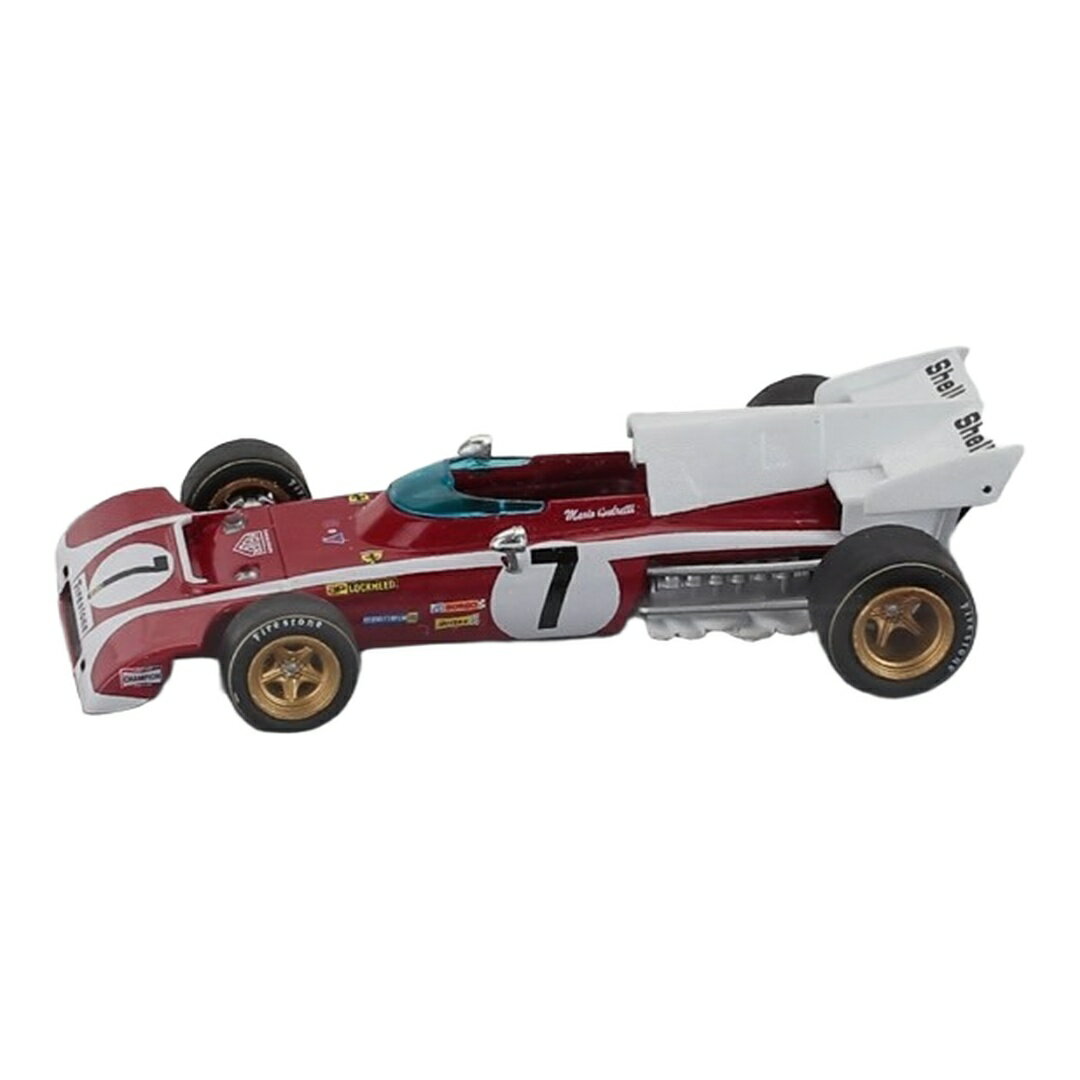Ferrariフェラーリ 312 B2 #7 1972 Mario Andretti レッド/ホワイト Ferrari F1コレクション / EDICOLA 1/43 ミニカー