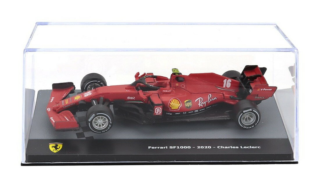 Ferrariフェラーリ F1 SF1000 Team Scuderia Ferrari Mission Winnow No.16 2020 Charles Leclerc マット / EDICOLA 1/43 ミニカー
