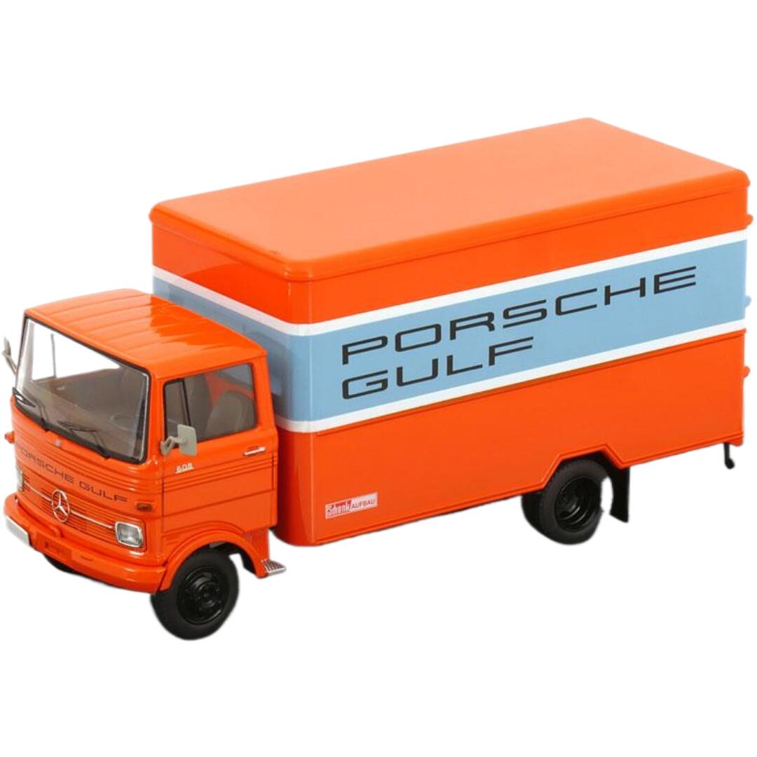 Mercedesメルセデス LP 608 Kastenカステン Porscheポルシェ Gulf Racing 限定1000台 / Schuco 1/43 ミニカー