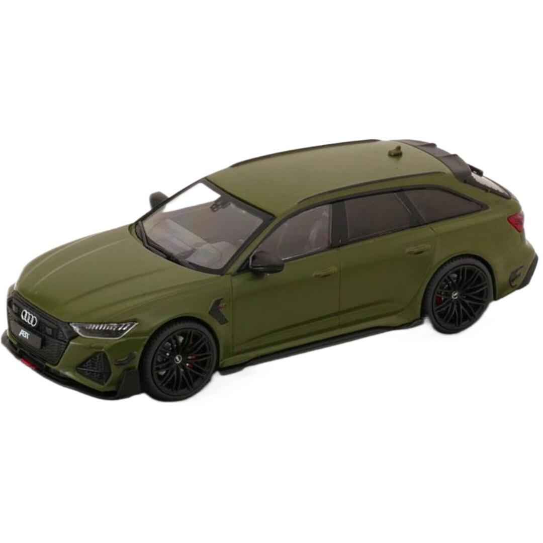 Audiアウディ ABT RS 6-R Avantアバント 2022 オリーブグリーン / SOLIDO 1/43 ミニカー