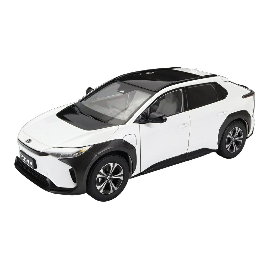 TOYOTAトヨタ BZ4X 2022 WIND CHILL PEARLウインドチルパール / Sun Star 1/18 ミニカー