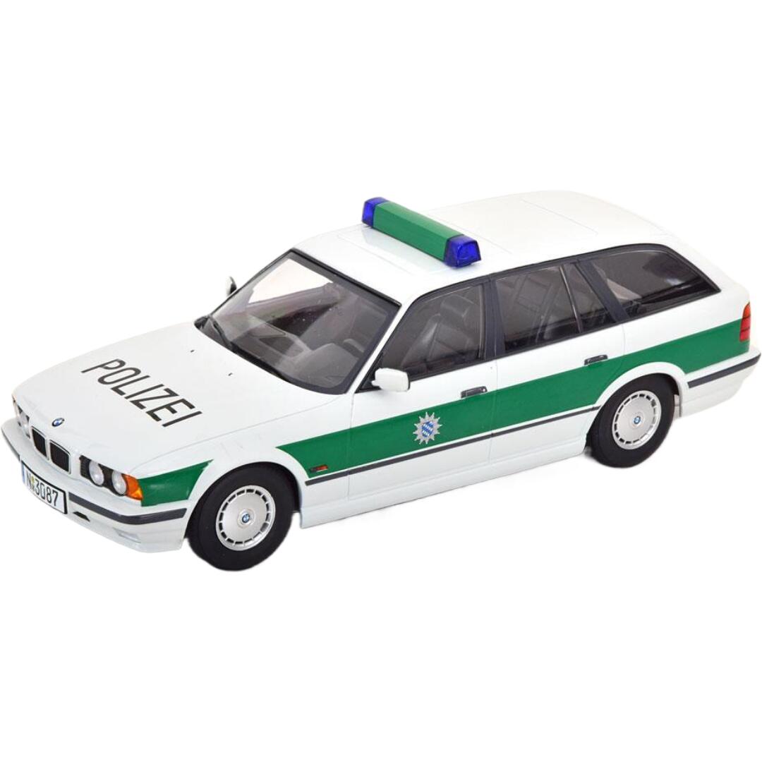 BMW 5er Serie E34 Touringツーリング Policeポリス 1996 / TRIPLE9 1/18 ミニカー