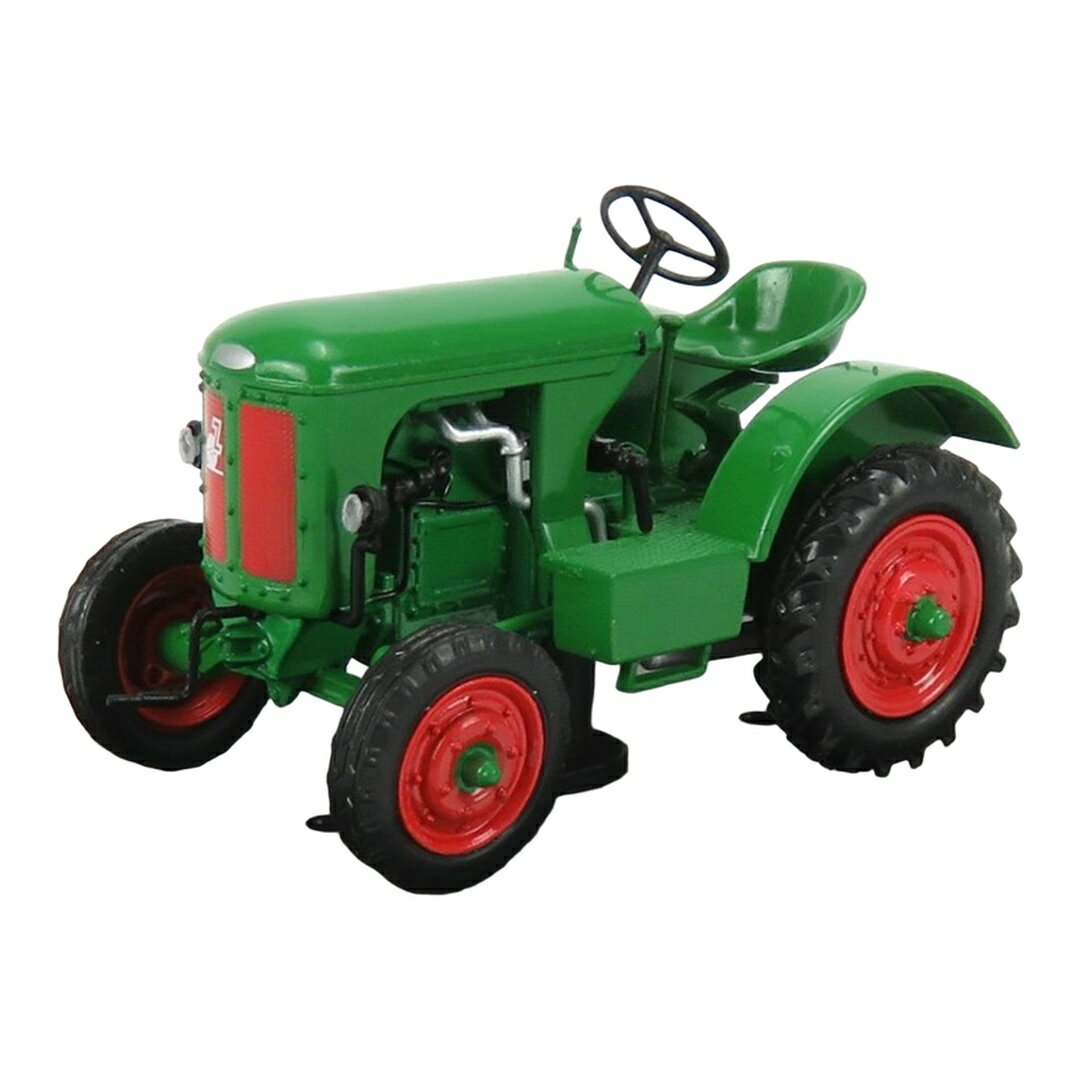ZETTELMEYERツェッテルマイヤー Z1 TRACTORトラクター 1951 GERMANYドイツ GREENグリーン REDレッド / EDICOLA 1/43 ミニカー