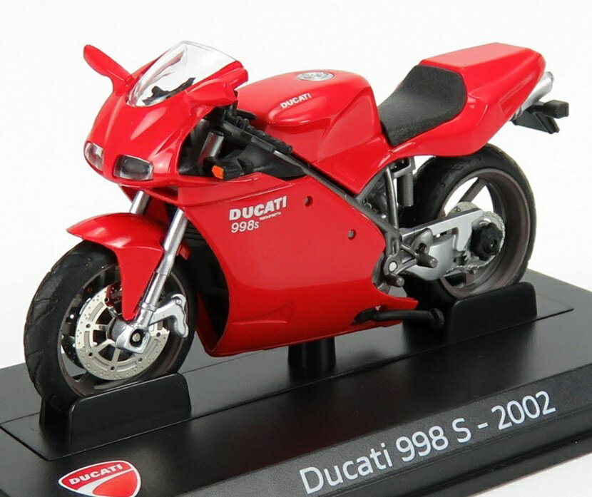 DUCATIドゥカティ 998S 2002 REDレッド / EDICOLA 1/24 ミニカー