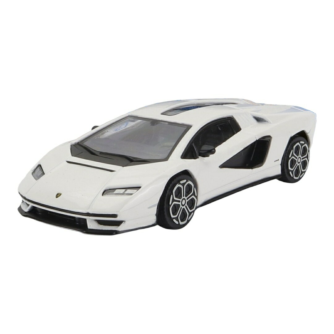 Lamborghiniランボルギーニ Countachカウンタック LP 800-4 2021 Bianco Sideraleビアンコシデラーレ ホワイト / Bburago 1/43 ミニカー