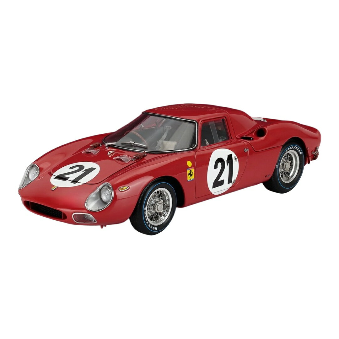 FERRARIフェラーリ 250LM 3.3L V12 1965 TEAM N.A.R.T. NORTH AMERICAN RACING No.21 WINNER 24h 1500台限定 / CMC 1/18 ミニカー