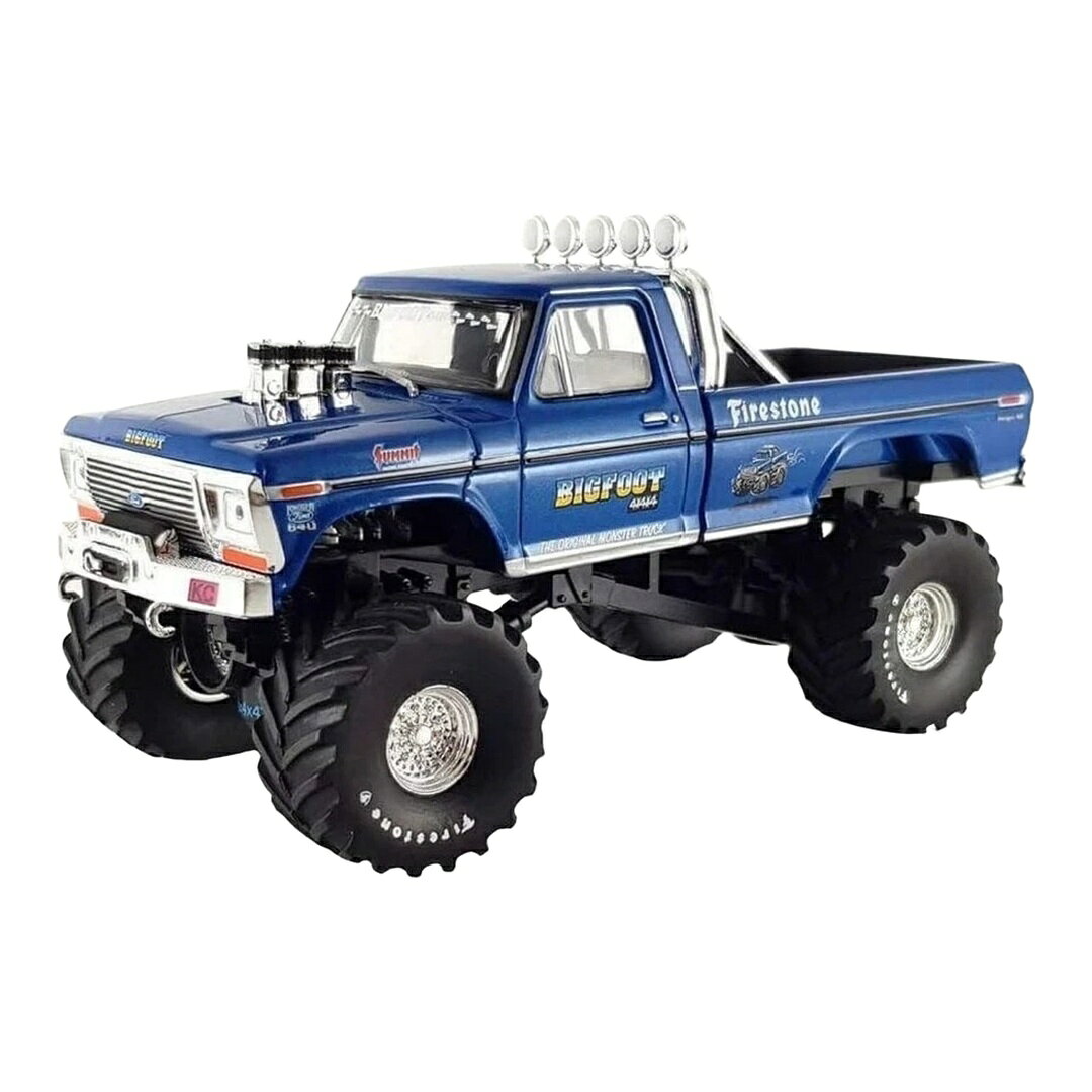 【予約】 フォード F-250 モンスター・トラック ビッグフット 1974 ブルー / GreenLight 1/18 ミニカー