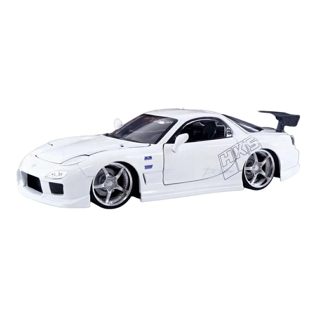 マツダ RX-7 1992 ホワイト ワイルドスピード / Jada Toys 1/24 ミニカー