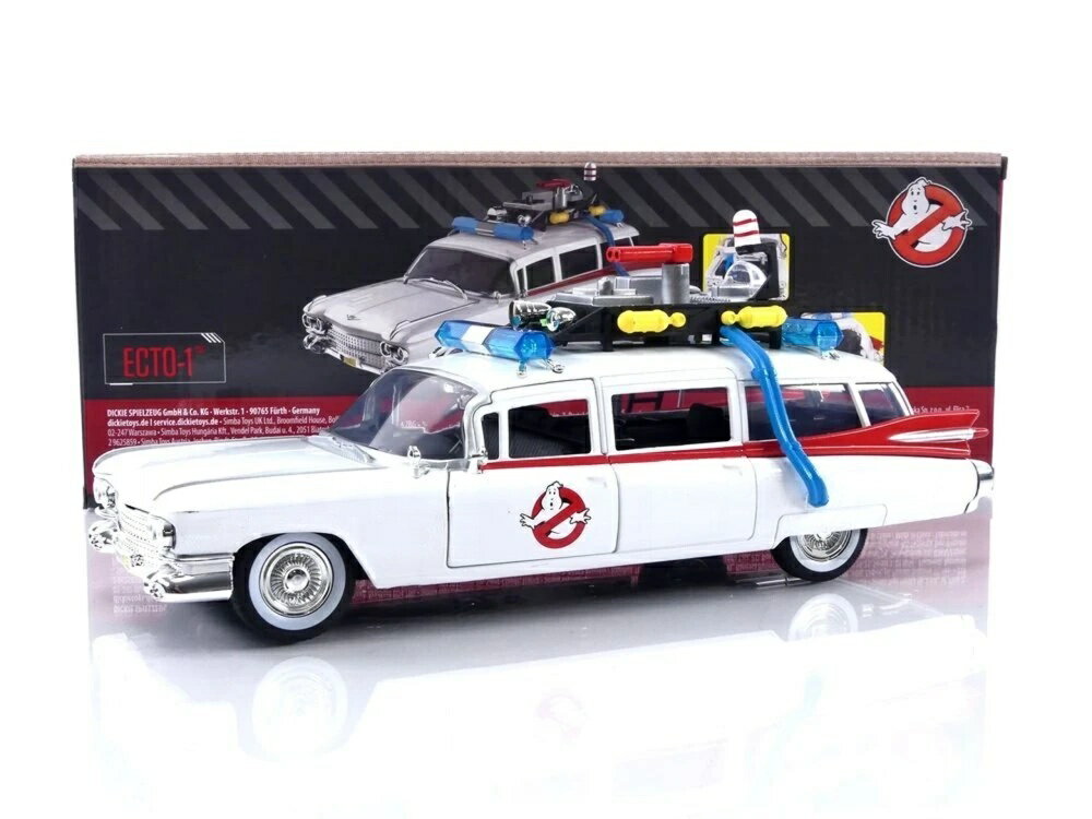캐딜락 엑트 1 고스트 버스터즈 1959 화이트 / Jada Toys 1/24 미니카