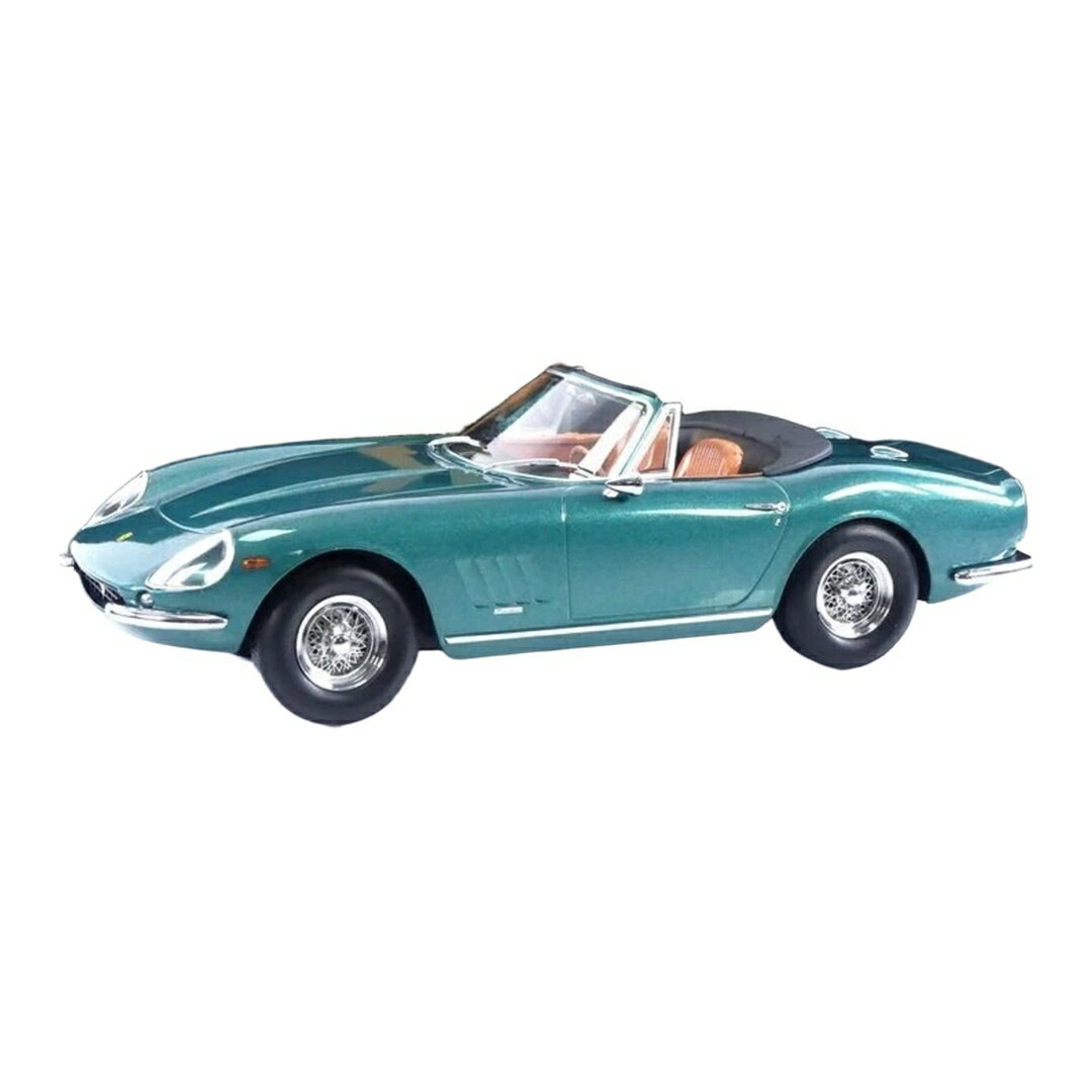 フェラーリ 275 GTB/4 NART スパイダー 1967 グリーン / KK Scale 1/18 ミニカー