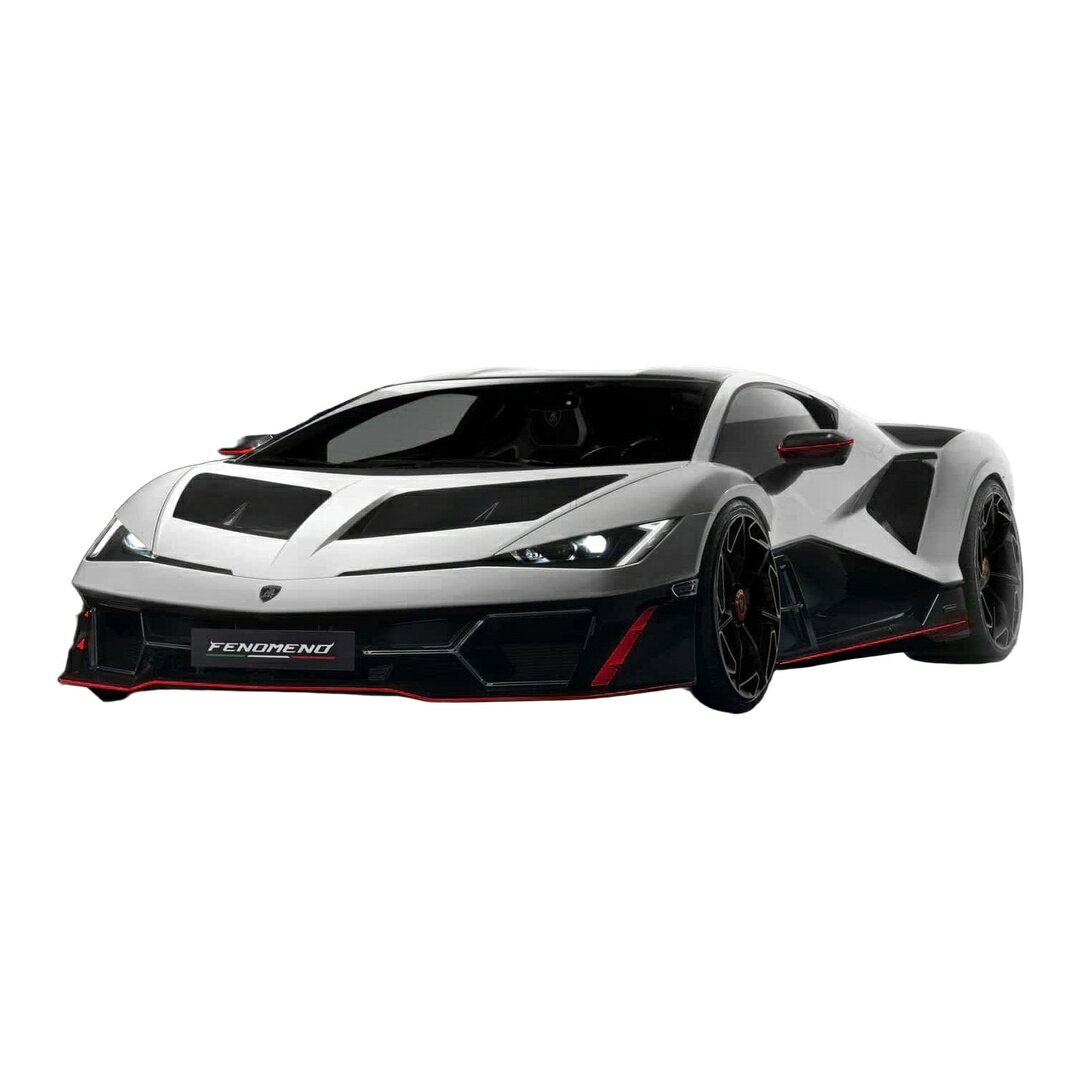 2026年発売予定 LAMBORGHINIランボルギーニ FENOMENOフェノメノ 2025 BIANCO SIDERALE WHITEホワイト / LOOKSMART 1/43 ミニカー