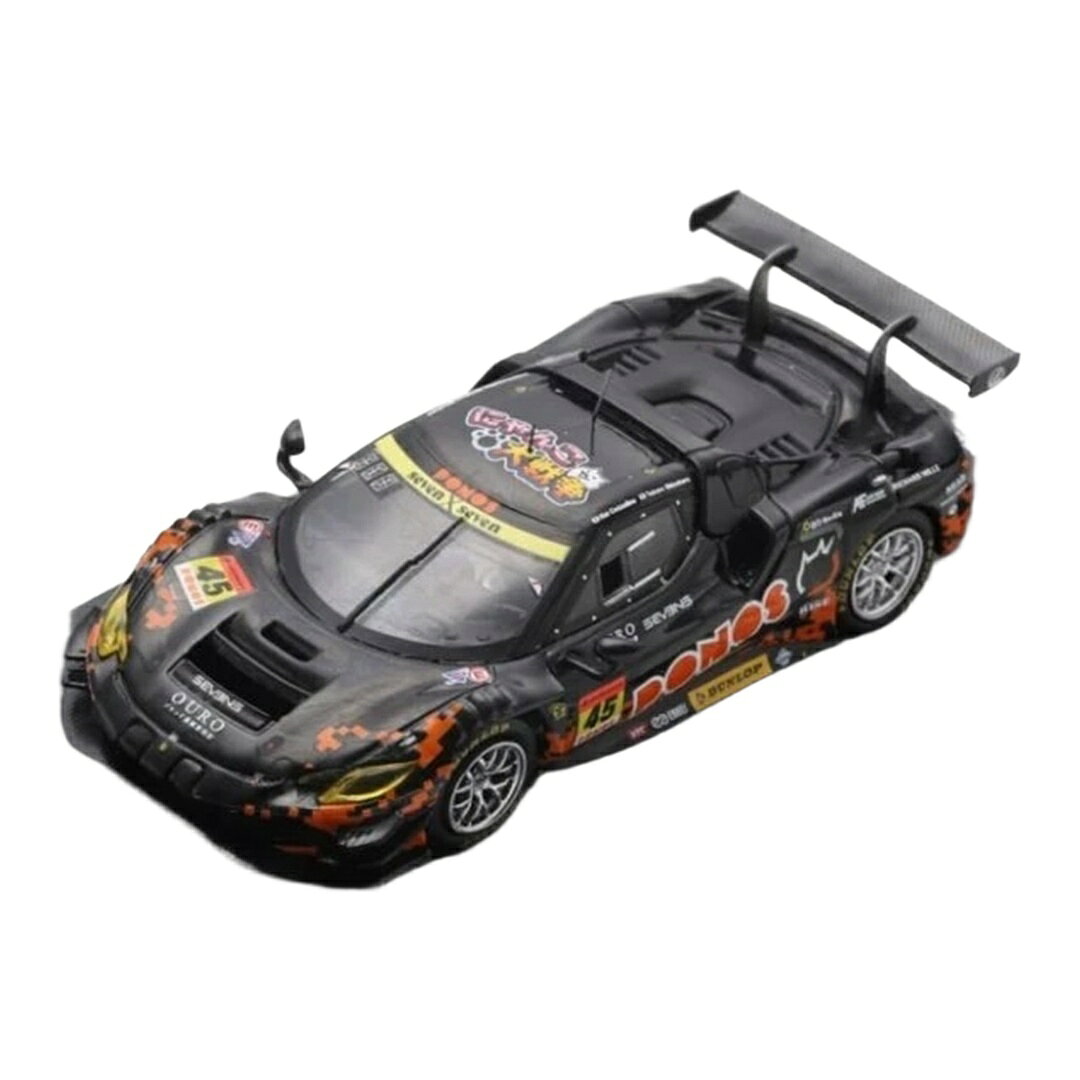 【予約】 フェラーリ 296 GT3 #45 ポノスレーシング GT300 スーパーGT 2025 ブラック / Looksmart 1/64 ミニカー