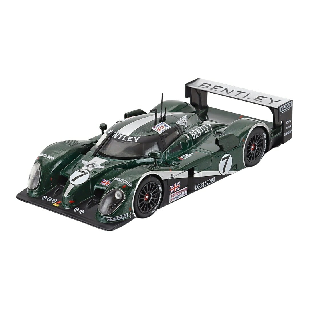 Hot Wheels - Bentleyベントレー Speed 8 4.0L Turbo V8 Team Bentley No.7 Winner 24h Le Mans 2003 Tom Kristense / EDICOLA 1/43 ミニカー