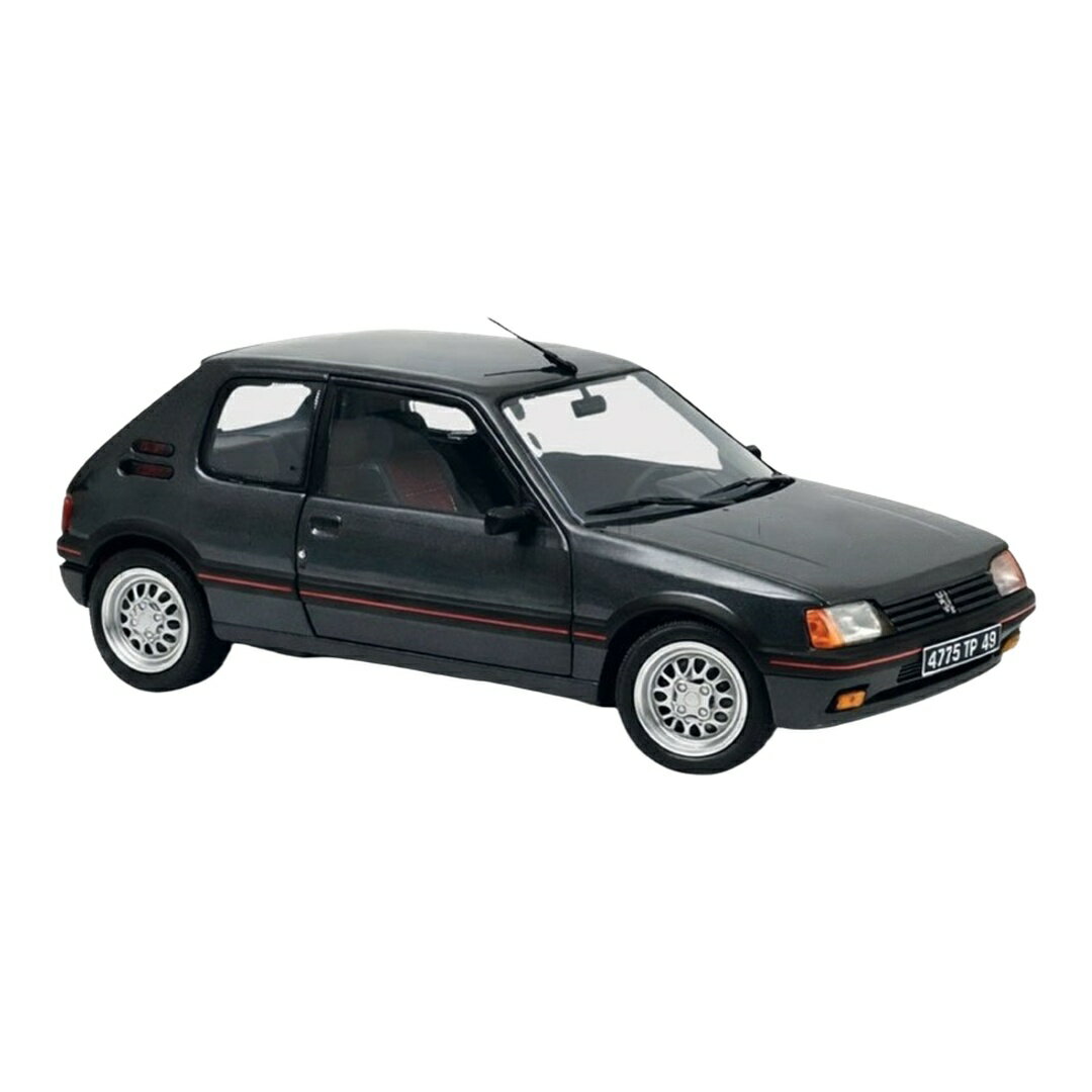 乐天商城 - 【予約】2026年発売予定 Peugeotプジョー 205 1.6 GTi 1989 グラファイトグレー / Norev 1/18 ミニカー